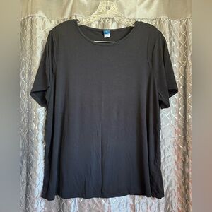 Old Navy Black Short Sleeve Tee Size L